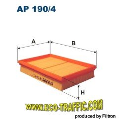 ФИЛТРИ ФИЛТРОН/ AP190/4 ВЪЗДУШЕН ФИЛТЪР/AP 190/4